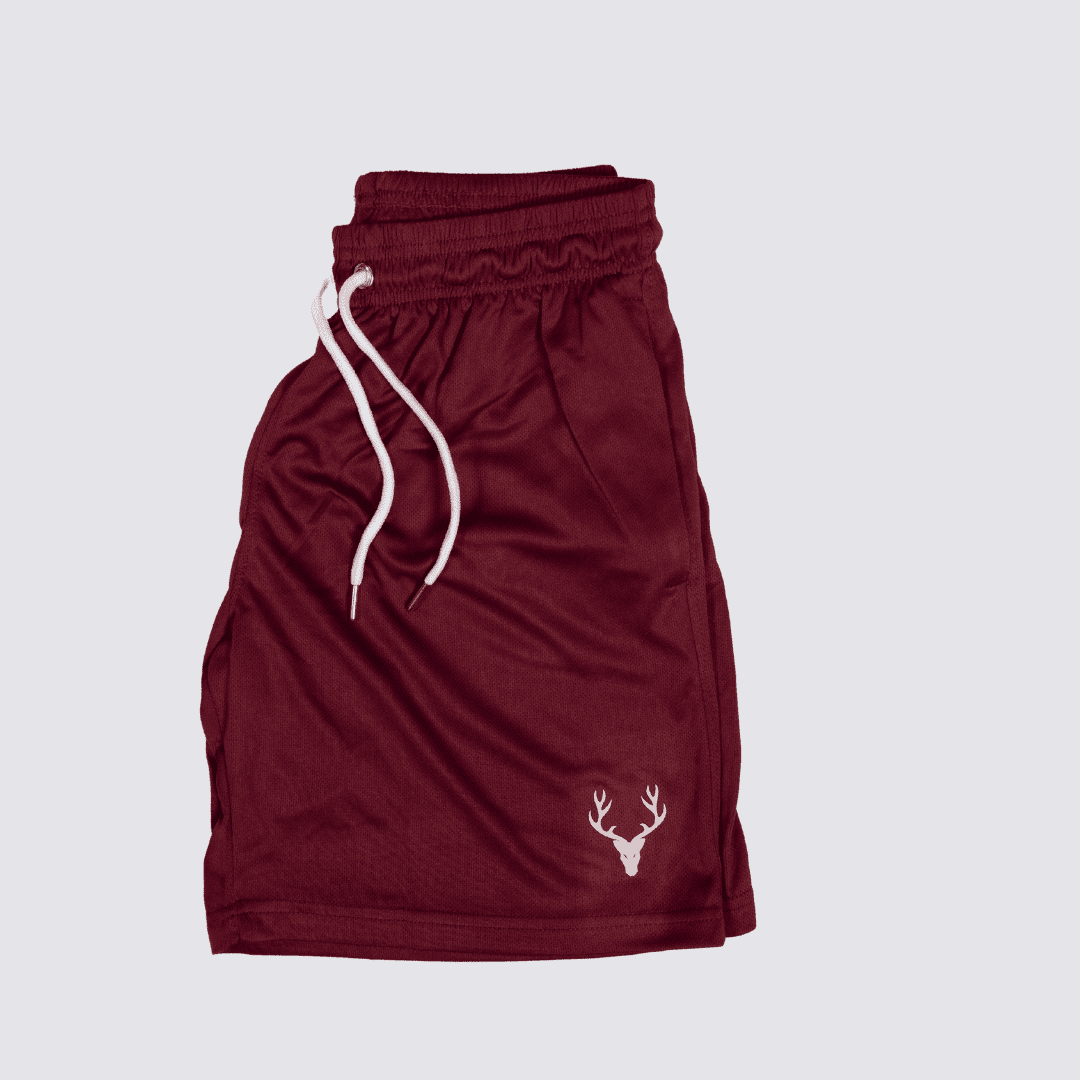 AirLight Shorts 5.0 (MAROON) - Stag Clothing