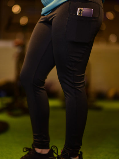 Stag Women Black Leggings - Stag Clothing 