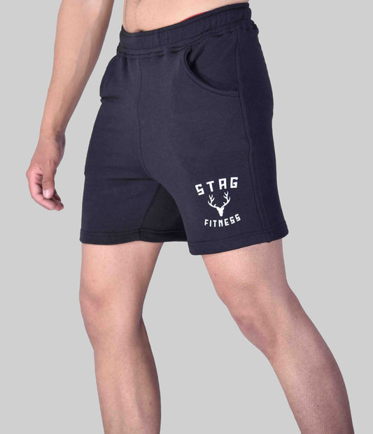 Ultimate Body Building Shorts 1.0 (Black) - Stag Clothing 