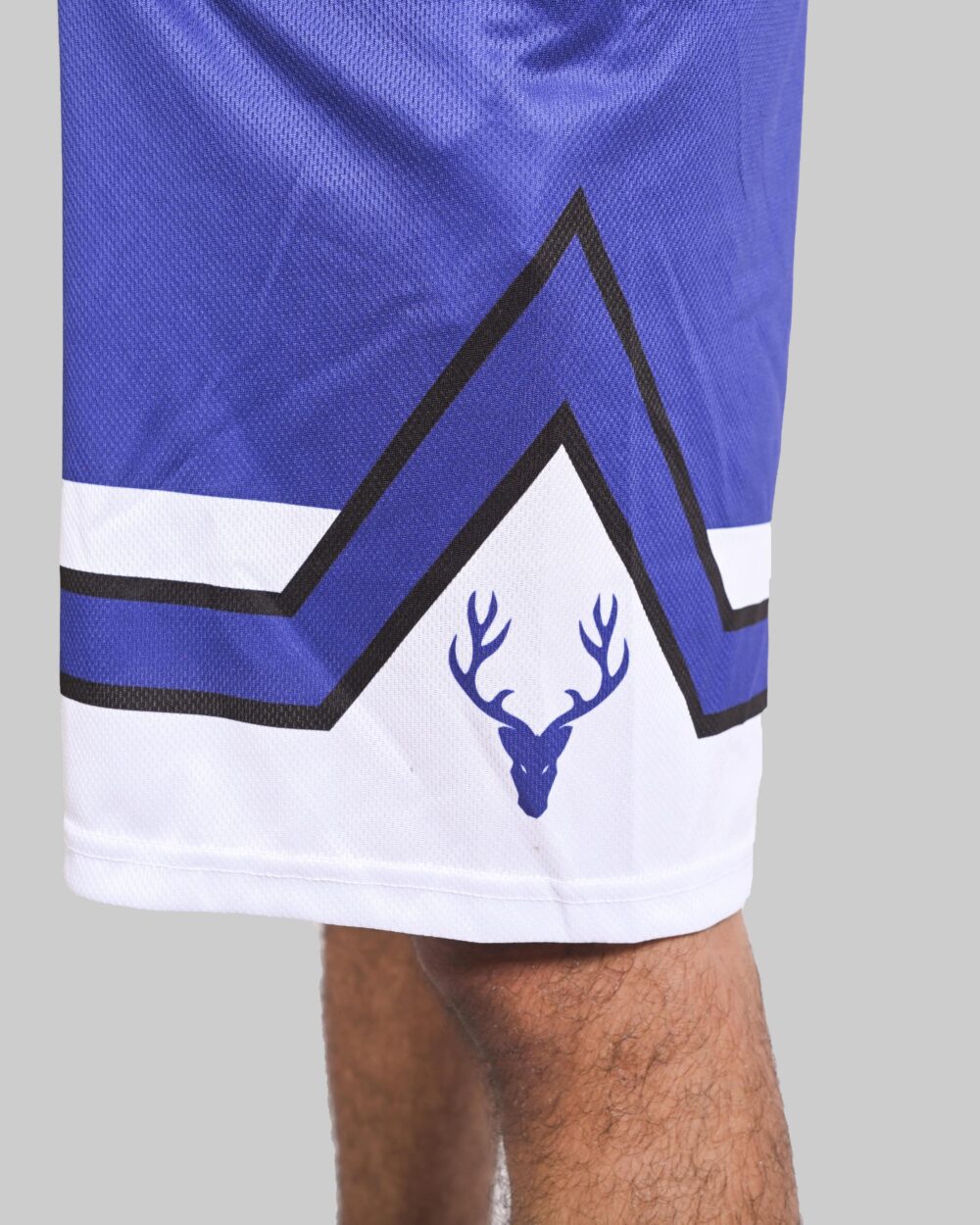 BreezyBall Shorts (NAVY BLUE & WHITE)