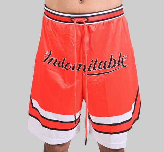 BreezyBall Shorts (RED & WHITE) - Stag Clothing 