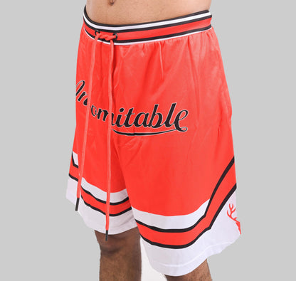 BreezyBall Shorts (RED & WHITE)