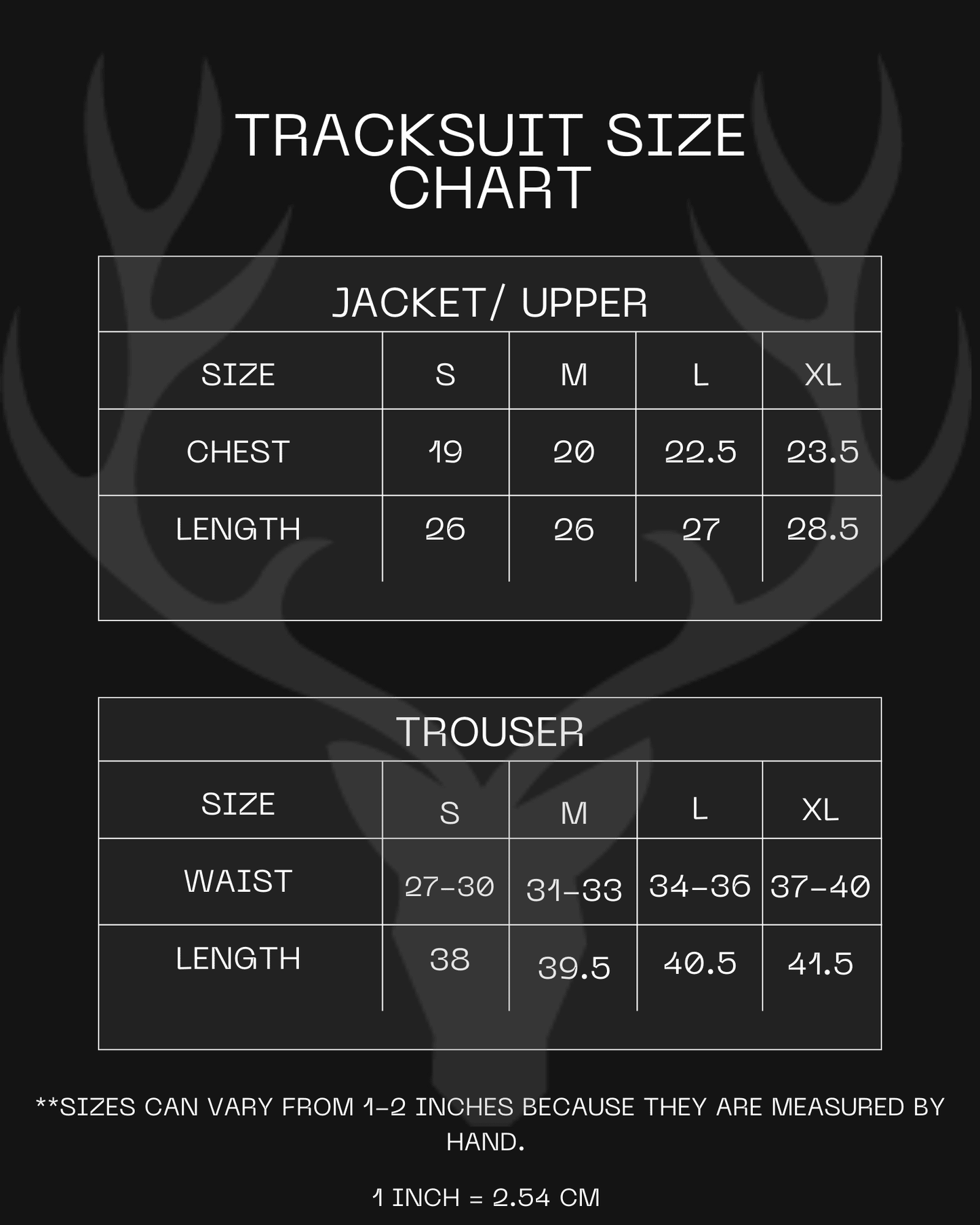 Stag Elite Tracksuit 2.0 (Charcoal & Black)