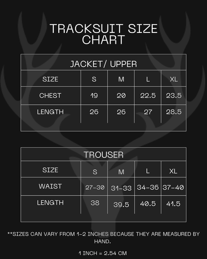 Stag Elite Tracksuit 2.0 (Charcoal & Black) - Stag Clothing 