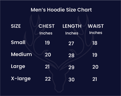 Stag Unisex Blue Hoodie - Stag Clothing 