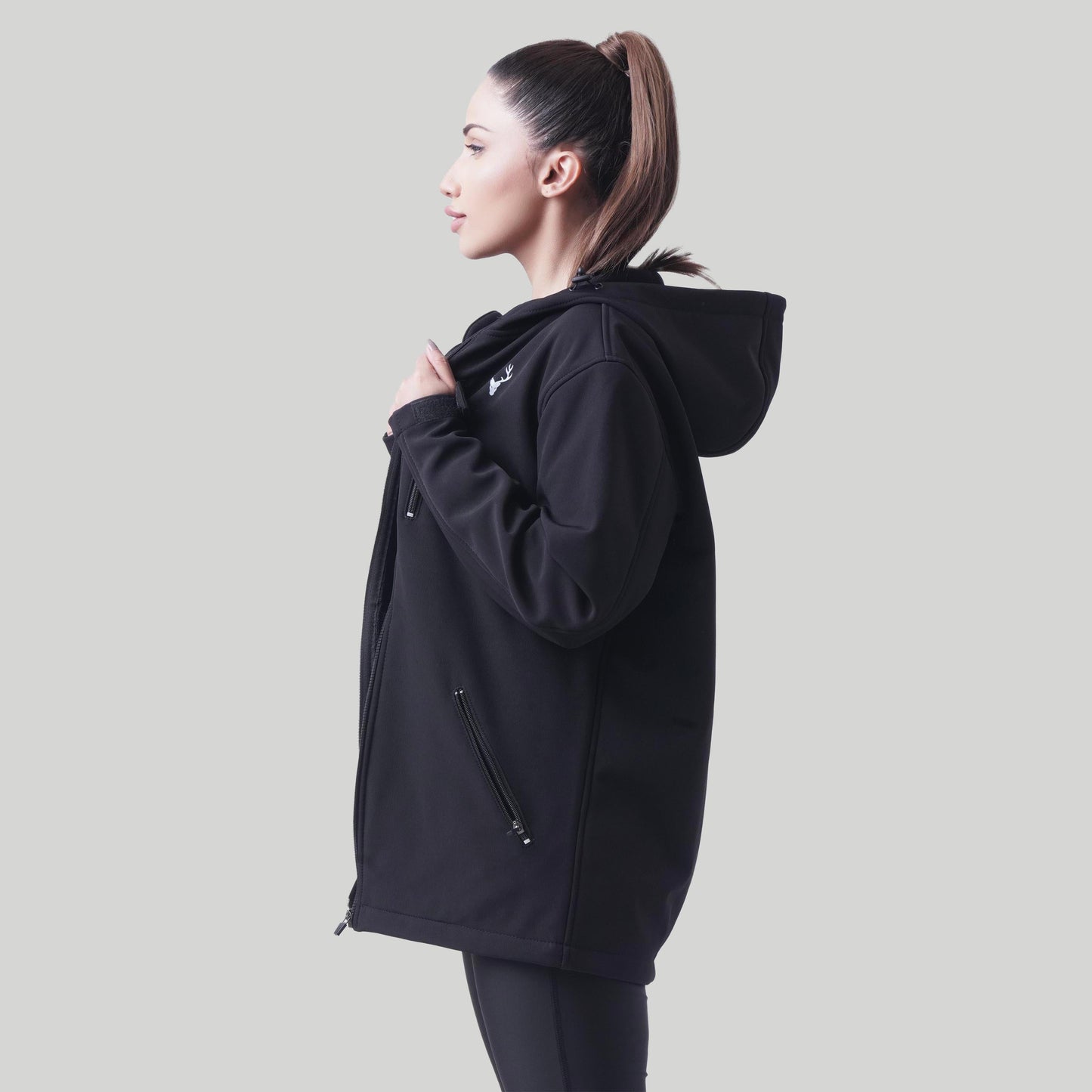 Stag Unisex SoftTech Jacket (Black)