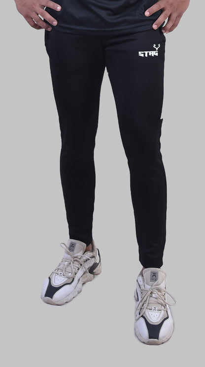 Stag Essential Joggers (Black & White) - Stag Clothing 