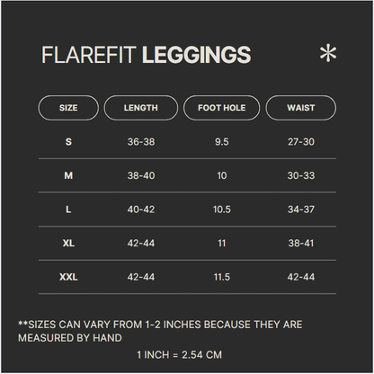 FlareFit Leggings (Khaki)