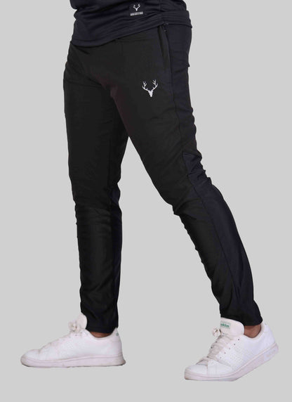 SG Hybrid Trouser 1.0 (Black & Black) - Stag Clothing 
