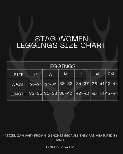 Stag Women Black Leggings