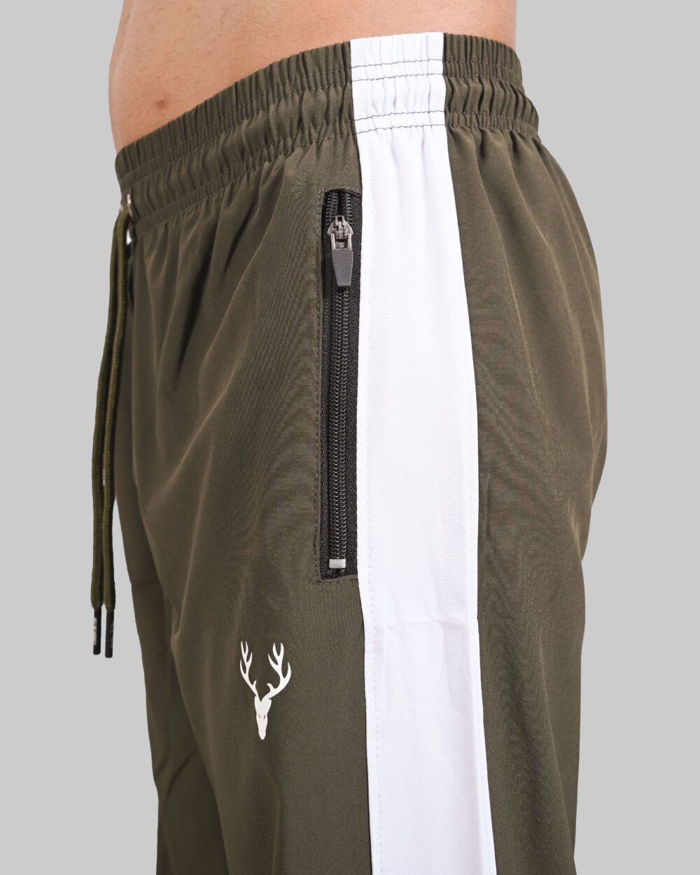 SG Loose Fit Trouser 3.0 (OLIVE & WHITE) - Stag Clothing
