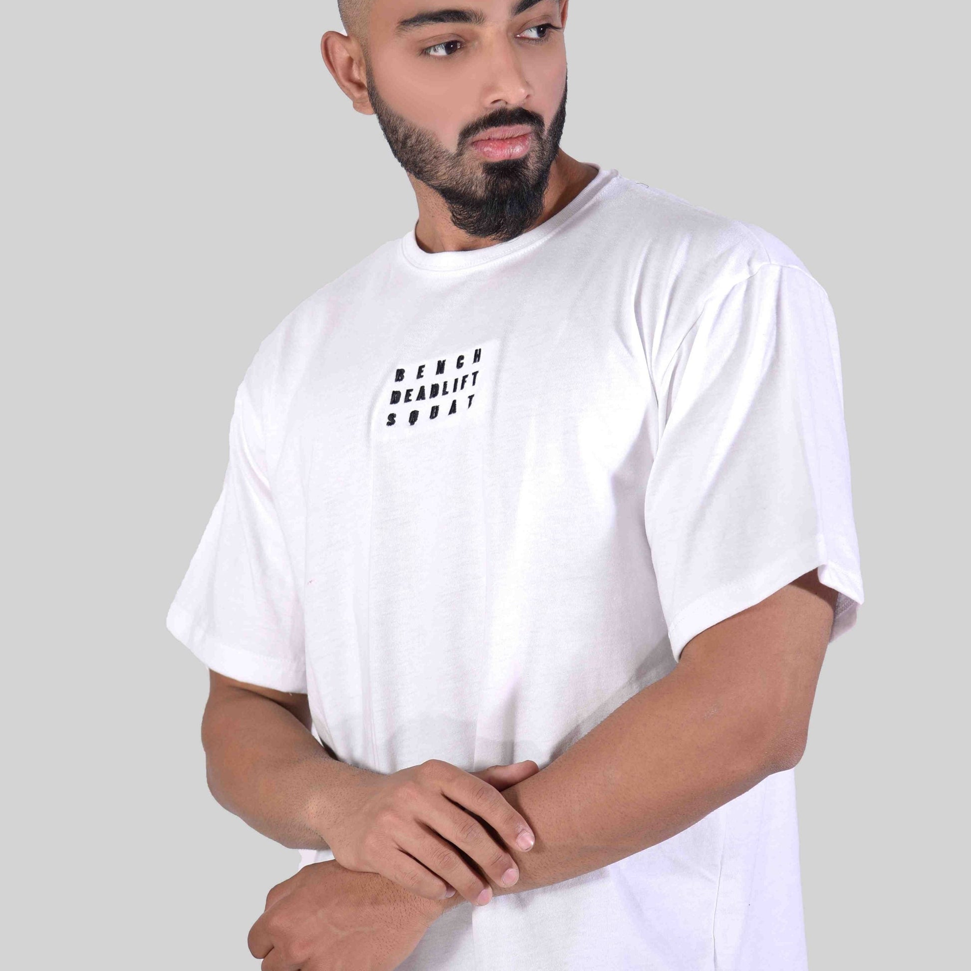 SG Over Sized Tee 2.0 ( White ) - Stag Clothing 