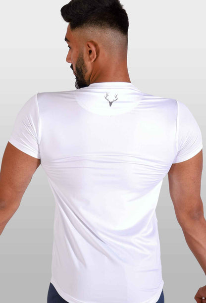 Ultra Flex Tee 2.0 (White) - Stag Clothing 